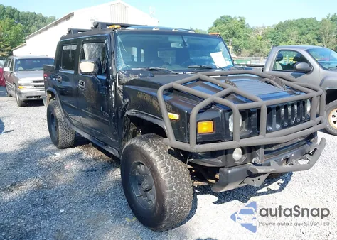 2005 Hummer H2 Sut из США, поврежденный, VIN 5GRGN22U25H130381